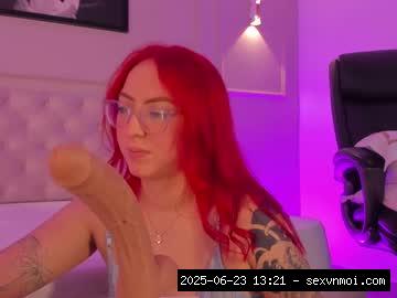 Girlsucking, Deepthroat, Blowjob, Saliva, Redhead, Latina.